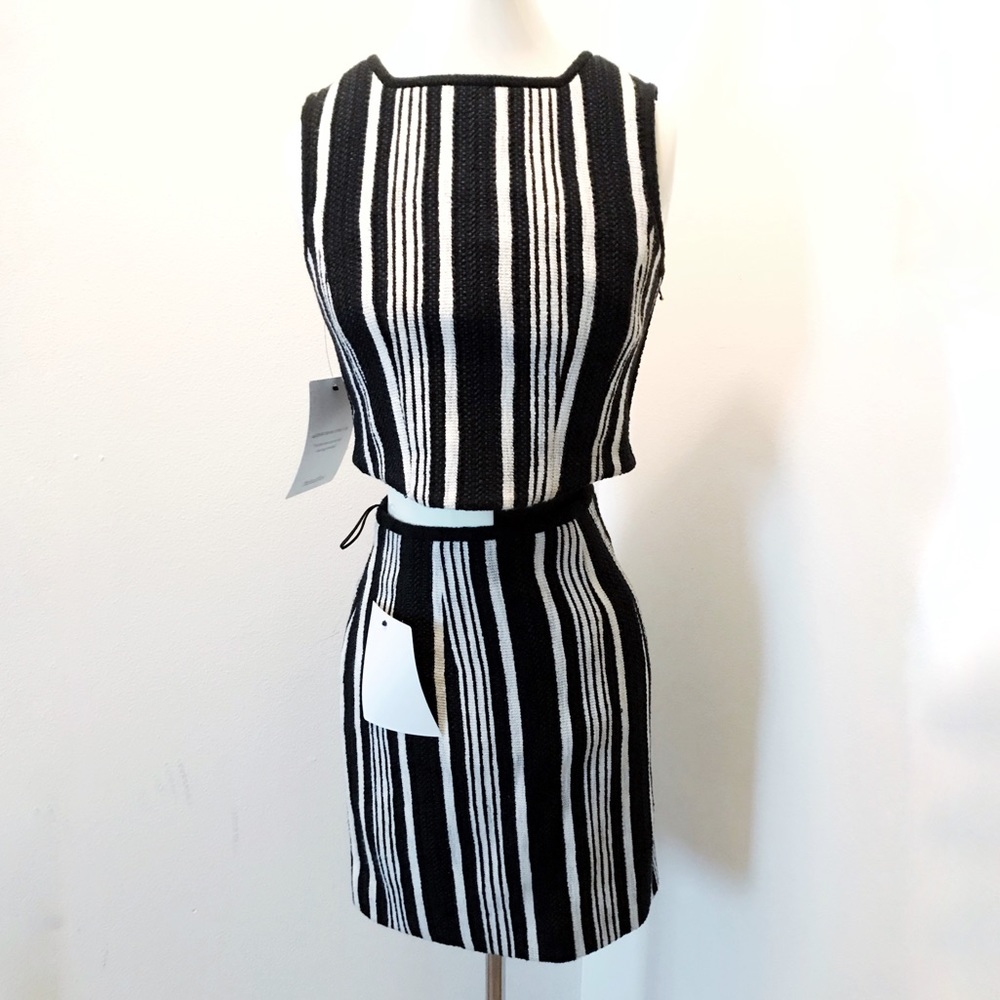 Carven Fancy Crop and Skirt Set